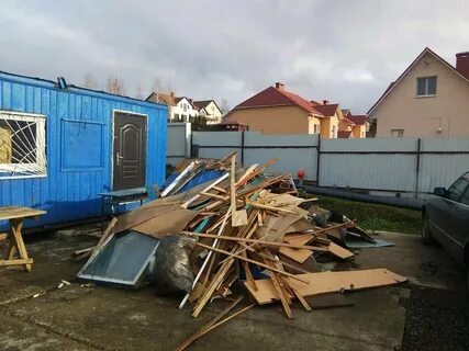 Уборка территории и вывоз строительных отходов с участка